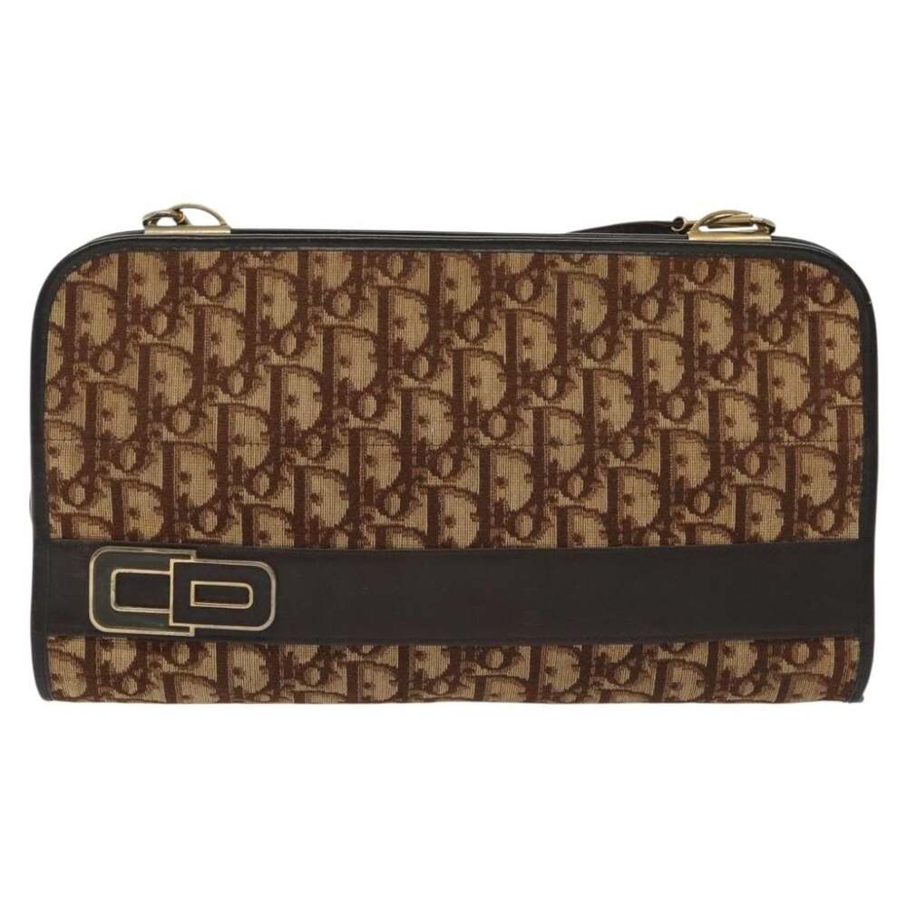 Dior Trotter Shoulder Bag Brown
